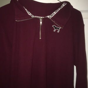 PINK burgundy sweatshirt